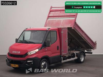 Iveco Daily 35C17 3.0L Kipper met Kist Dubbellucht Airco Cruise 3,5t Trekgewicht Euro6 Tipper Benne Kiepe en vente par BAS World B.V.