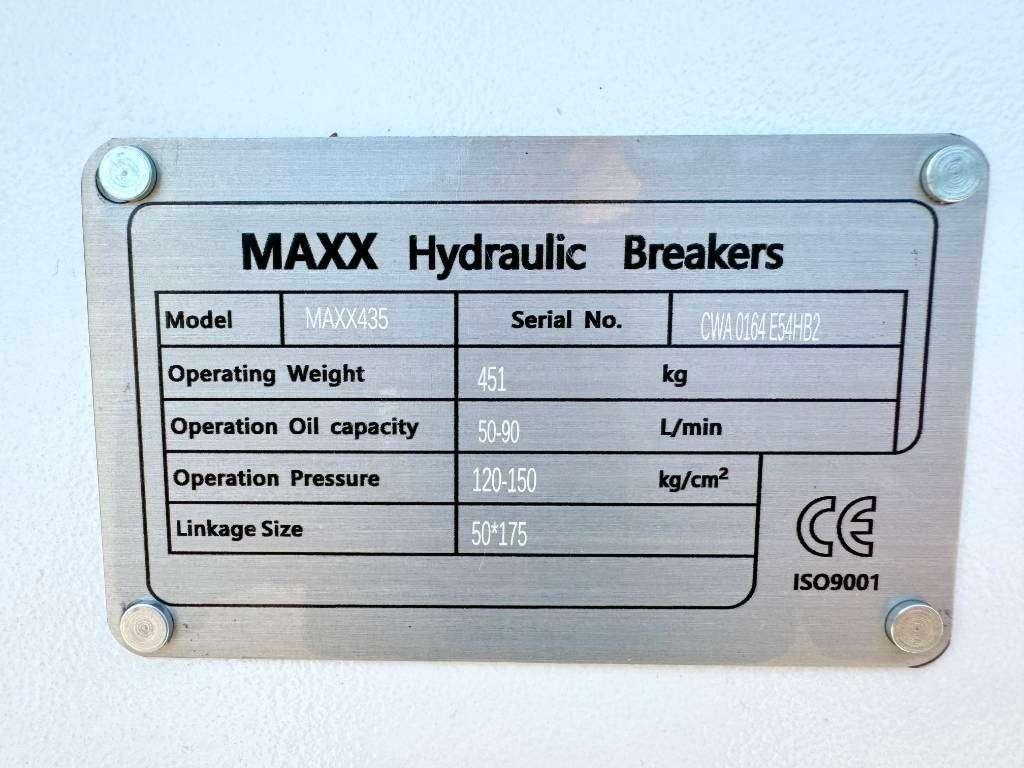 Maxx 435 Hammer / 6-9ton / hydraulic breaker / NE Marteau hydraulique Photo 9