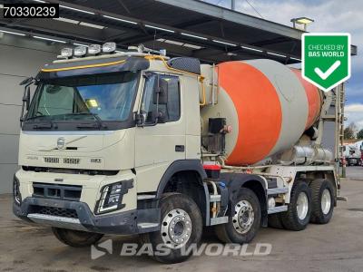Volvo FMX 460 8X4 Intermix 9m3 Mixer Automatic Full Steel Euro 6 en vente par BAS World B.V.
