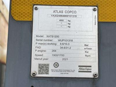 Atlas Copco XATS 1200 CUD en vente par Machinery Resale
