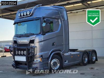 Scania S730 6X4 Full-Air Retarder ADR Leder en vente par BAS World B.V.