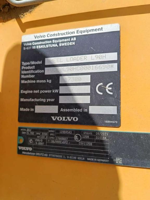 Volvo L90H Photo 11