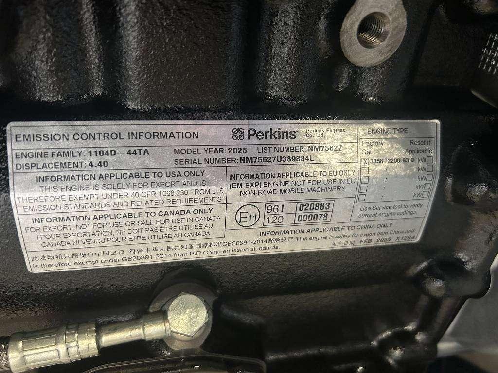 Perkins 1104D-44TA - Diesel Engine - New - DPX-25088 Photo 5