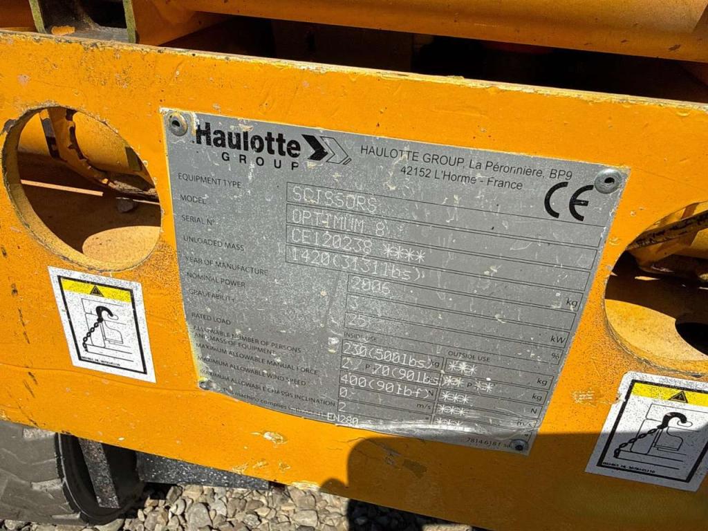 Haulotte Optimum 8 Photo 5