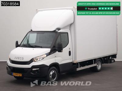 Iveco Daily 35C14 1000KG Laadklep 233cm Hoog Zijdeur Dubbellucht Bakwagen Airco Camera Lat om Lat D'Holla en vente par BAS World B.V.