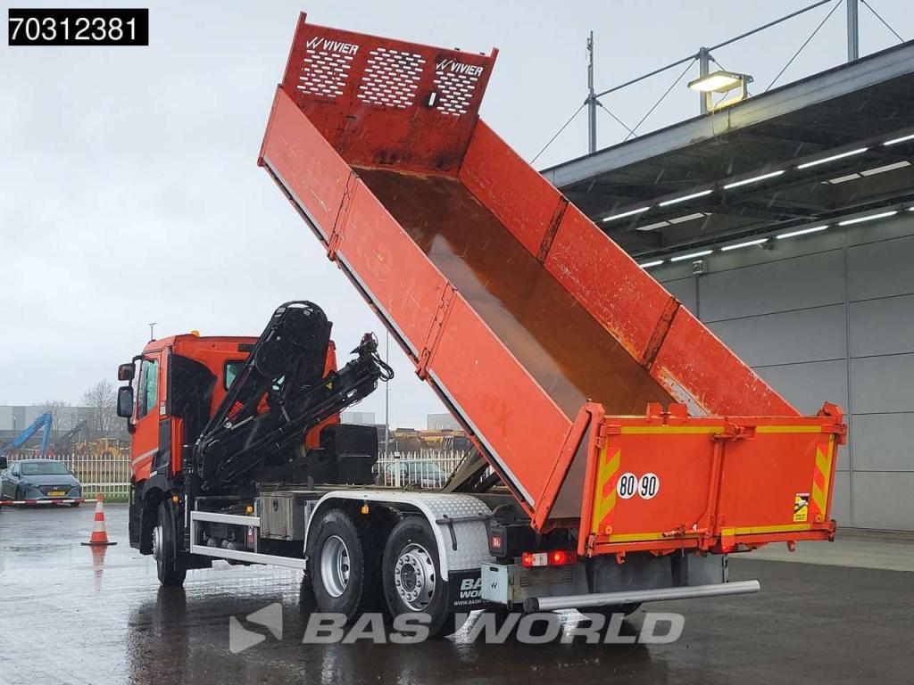 Renault C 430 6X2 HIAB X-HIDUO 158BS-3 Crane + Tipper Euro 6 Photo 10
