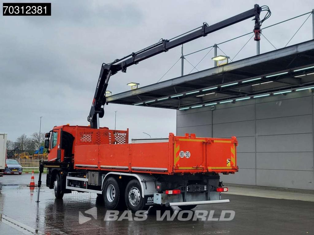 Renault C 430 6X2 HIAB X-HIDUO 158BS-3 Crane + Tipper Euro 6 Photo 2