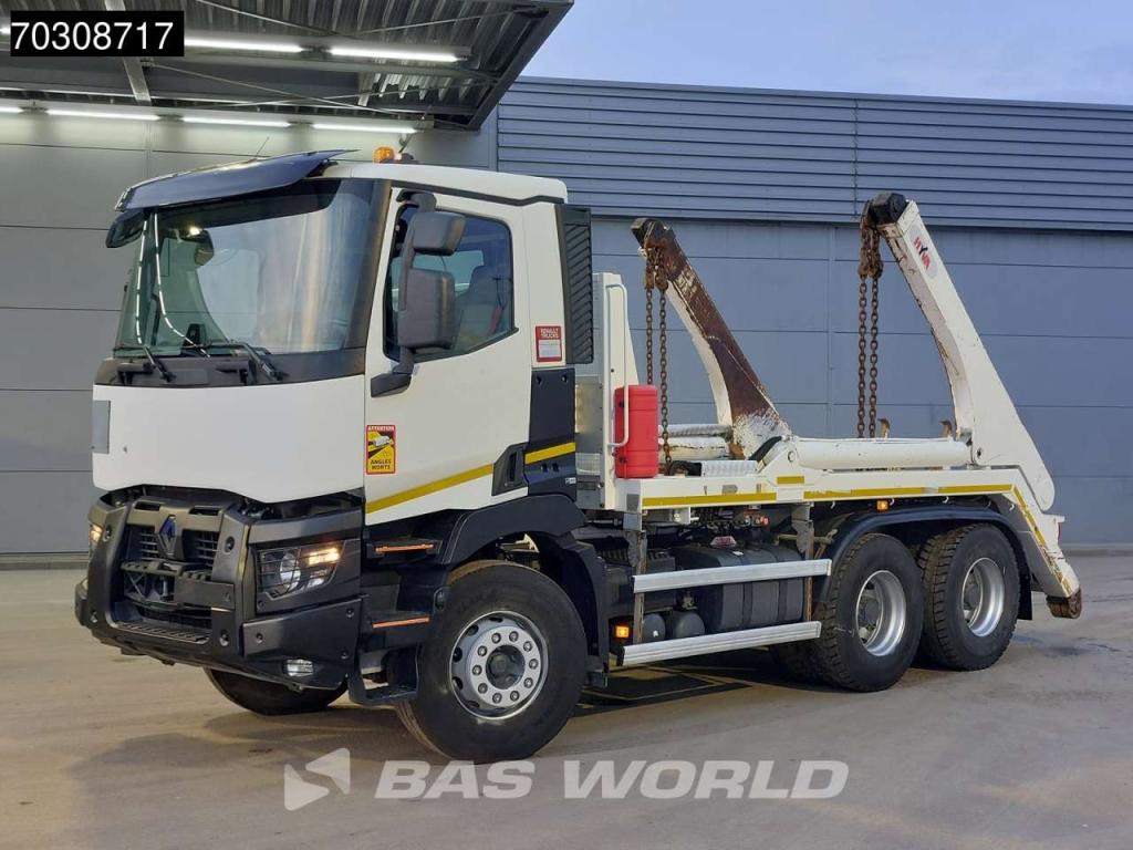 Renault C 430 C 6X4 HYVA NG 2018 TAXL skiploader 6x4 Big-Axle Automatic Euro 6 Photo 3