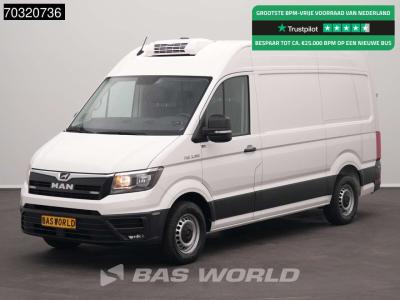 Man TGE 3.180 Automaat Koelwagen Thermo King V-300 MAX L3H3 180PK Airco Cruise Camera Euro6 L2H2 Koel K en vente par BAS World B.V.