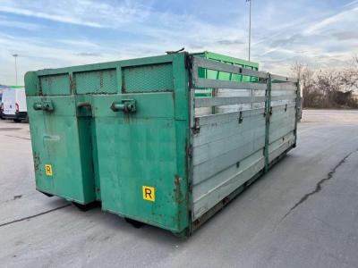 CONTAINER SCARRABILE USATO A PIANALE CON SPONDE en vente par Aurora Srl