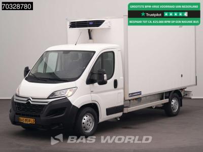 Citroen Jumper 140pk Lamberet Koelwagen Carrier Xarios 350 Airco Cruise Euro6 Koel Koeler Kühl Kühler Kühlk en vente par BAS World B.V.