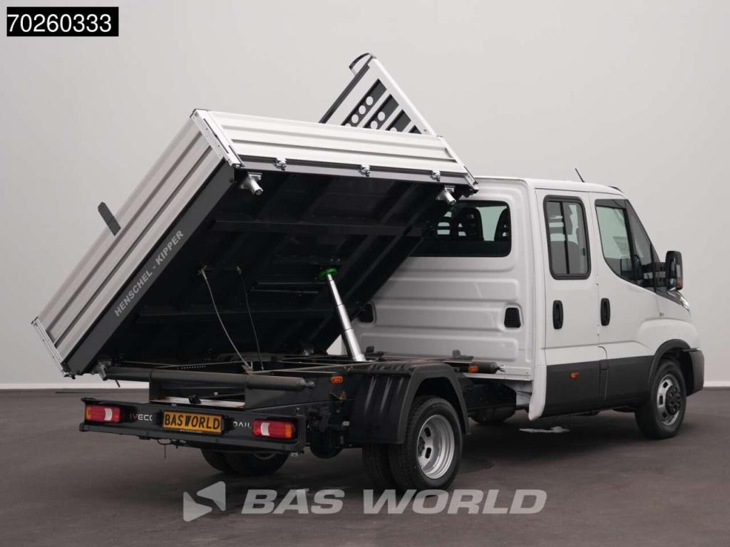 Iveco Daily 35C21 3-Zijdige Kipper Dubbel Cabine 210PK 3.0L Dubbellucht 3,5t Trekhaak ACC Airco LED Camer Photo 2