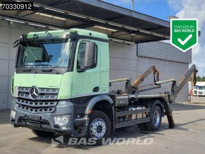 Mercedes-Benz Arocs 1845 4X2 Meiller AK12LT skiploader Automatic Retarder Euro 6 en vente par BAS World B.V.