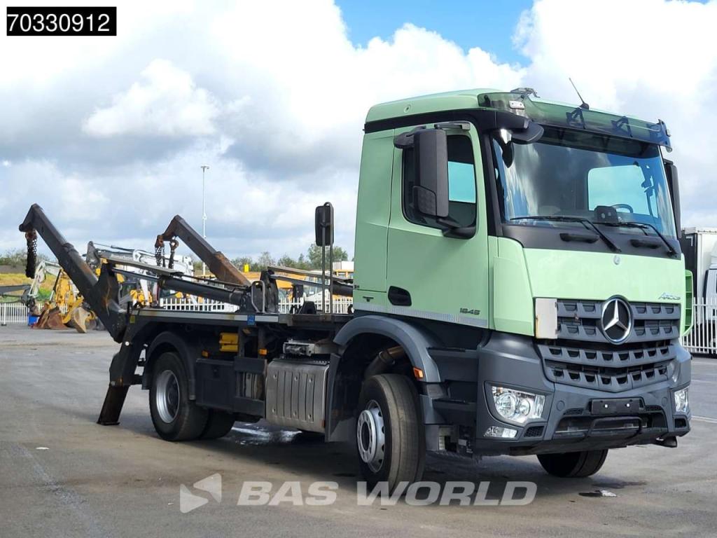 Mercedes-Benz Arocs 1845 4X2 Meiller AK12LT skiploader Automatic Retarder Euro 6 Photo 3