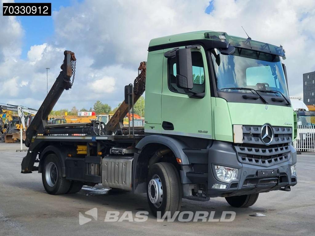 Mercedes-Benz Arocs 1845 4X2 Meiller AK12LT skiploader Automatic Retarder Euro 6 Photo 8