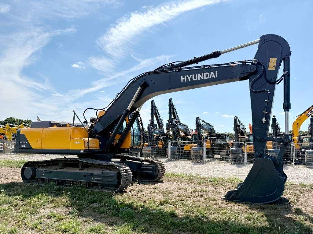 Hyundai R340L Smart - New / Unused / Hammer Lines Photo 7