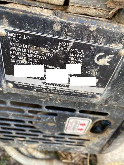 Yanmar Vio 17 Photo 9