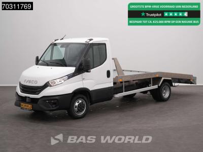 Iveco Daily 35C16 3.0L Autotransporter Dubbellucht 160PK Airco Cruise Camera Lier Euro6 Abschleppwagen Ca en vente par BAS World B.V.