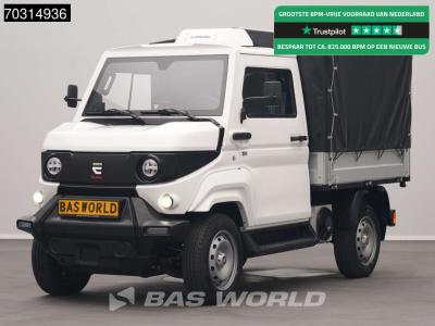 EVUM Motors aCar 4x4 100% Elektrisch 23kWh Open Laadbak Huif Pritsche Pickup Airco Trekhaak en vente par BAS World B.V.