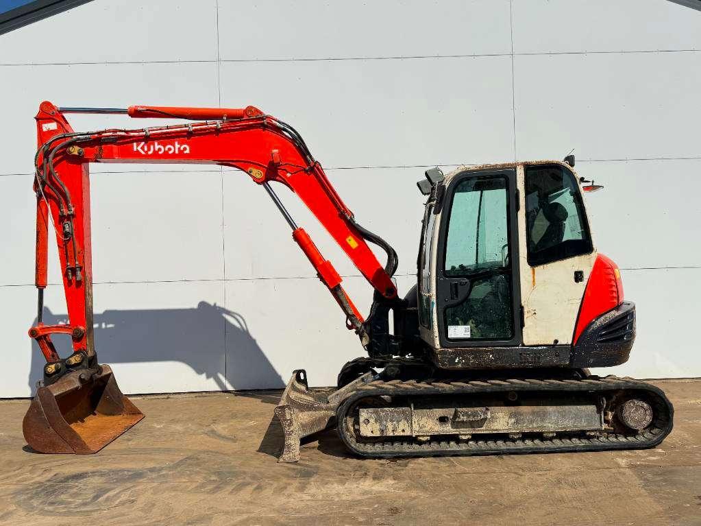 Kubota KX080-3 - Quick Coupler / Hammer Lines Photo 1