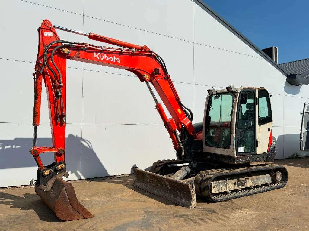 Kubota KX080-3 - Quick Coupler / Hammer Lines Photo 2