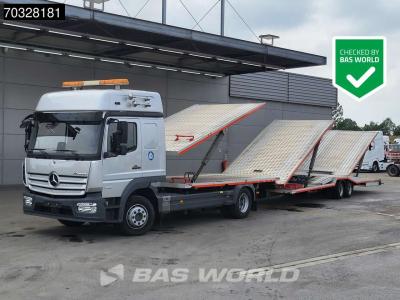 Mercedes-Benz Atego 1230 4X2 Kuvvetli car transporter 6 spots Hydraulic Winch Automatic Euro 6 en vente par BAS World B.V.