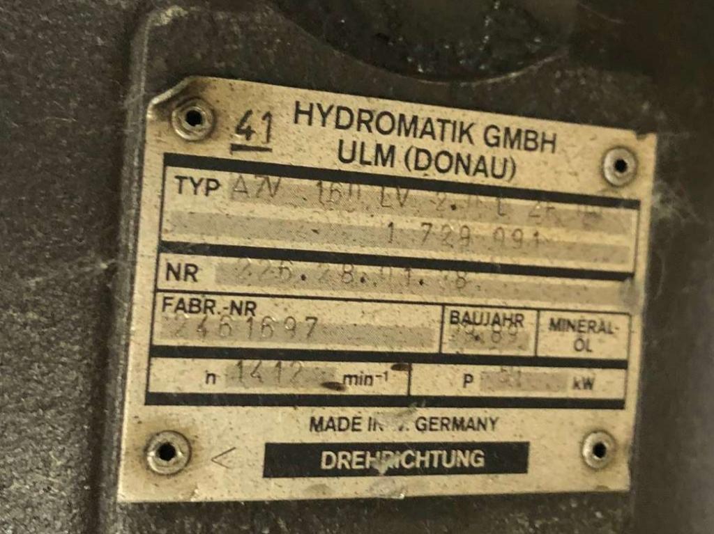 Hydromatik A7V 160 LV Photo 2