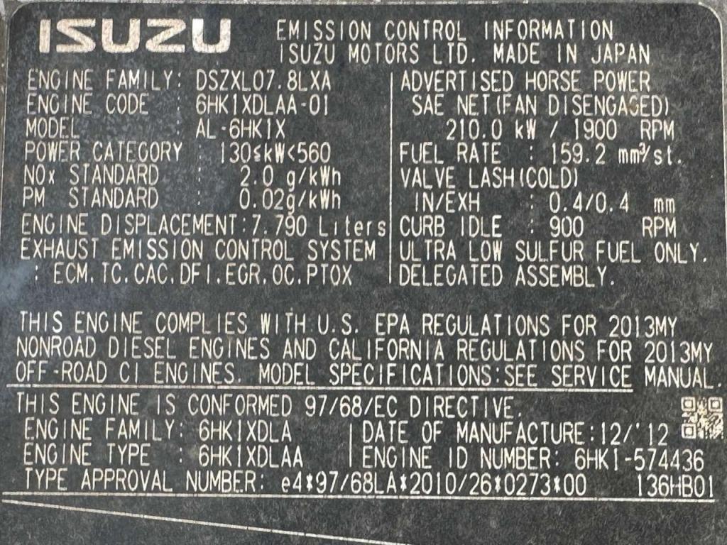Hitachi ZX350LCN-5B Photo 10