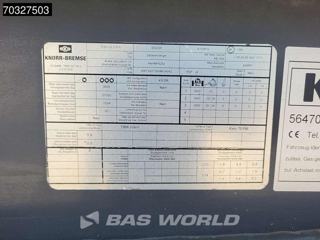 Kempf SKM 35/3 Lift Axle Photo 26