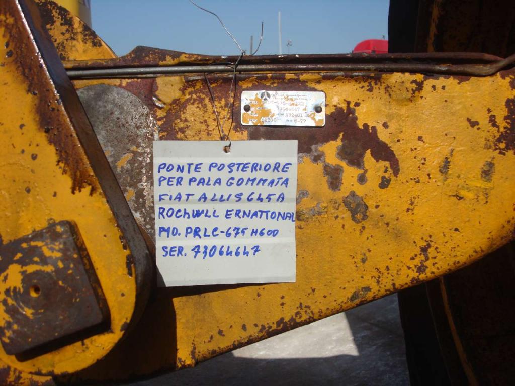 Essieu arrière pour Fiat Allis 645 Photo 2