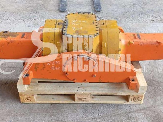 TCM Essieu arrière pour Fiat Hitachi W 270 Photo 6