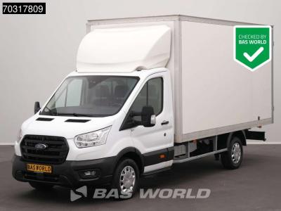 Ford Transit 130pk Bakwagen met Achterdeuren Airco Cruise Meubelbak Koffer Euro6 A/C Cruise control en vente par BAS World B.V.