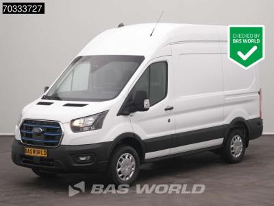Ford e-Transit 184pk Elektrisch 68kWh 317km WLTP L2H3 Hoog Dak Navi 360camera CarPlay Airco Cruise CarPl en vente par BAS World B.V.