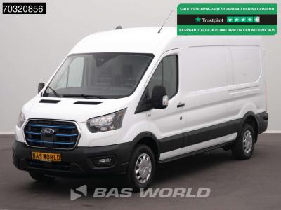 Ford Transit 185pk L3H2 L3 Elektrisch 68kWh 317km WLTP Navi Airco Cruise Parkeersensoren v+a SYNC4-Displ en vente par BAS World B.V.