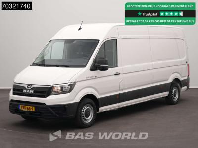 Man TGE 3.100 L4H3 Airco Cruise Camera Parkeersensoren Euro6 L3H2 Airco Cruise control en vente par BAS World B.V.