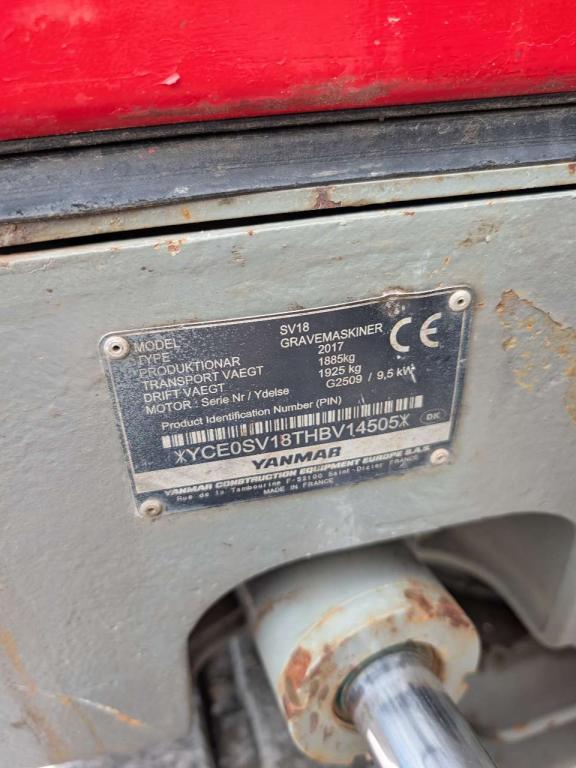 Yanmar SV 18 Photo 8