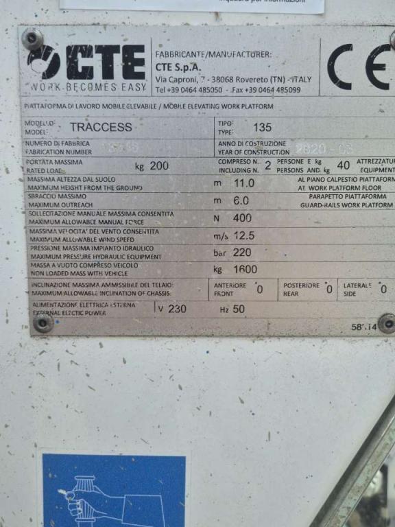 CTE TRACCESS 135 Photo 13