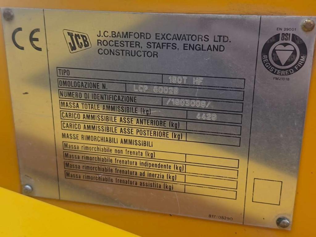 JCB 180T-HF Photo 12