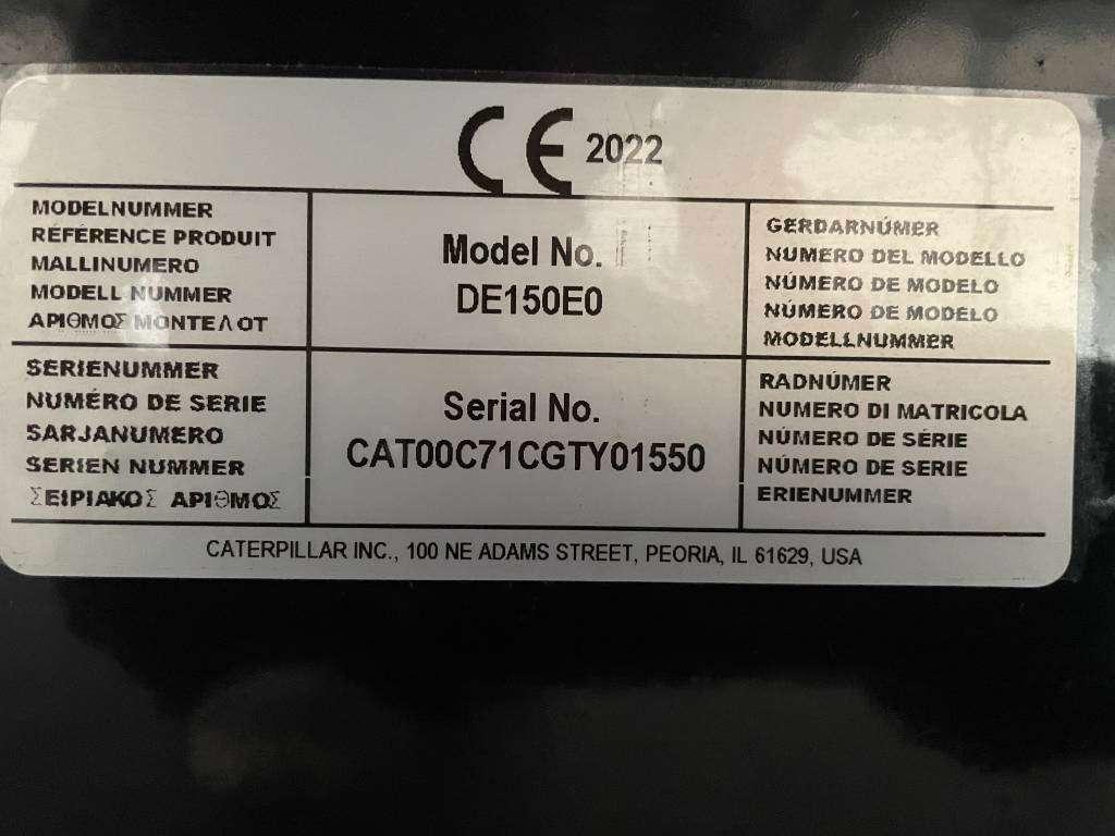 Caterpillar DE150E0 - 150 kVA Surplus Generator - DPX-12663 Photo 22