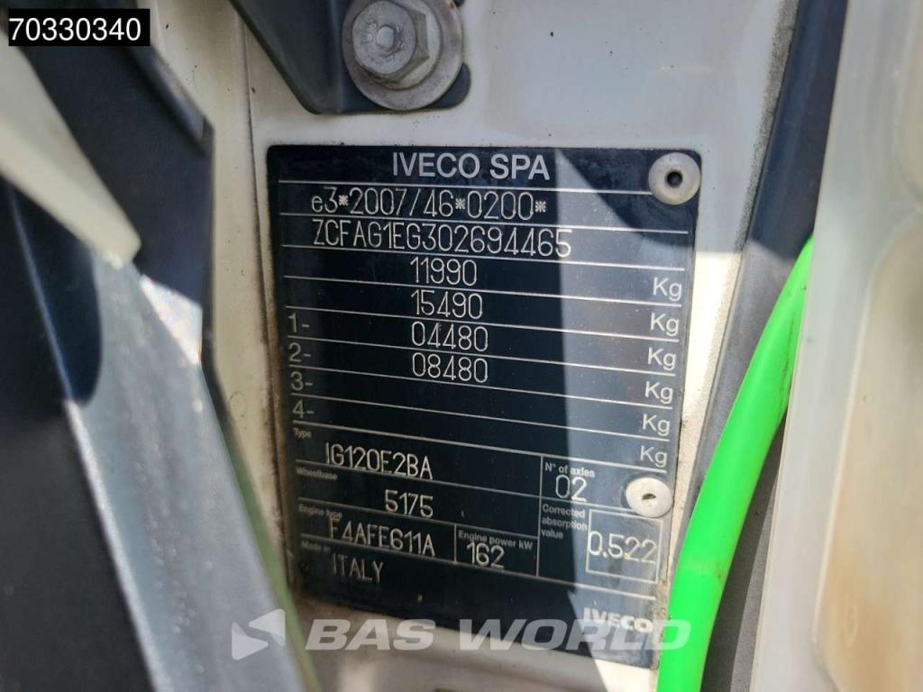 Iveco Eurocargo 120E220 4X2 12tonner 1500kg Ladebordwand Automatic Euro 6 Photo 27