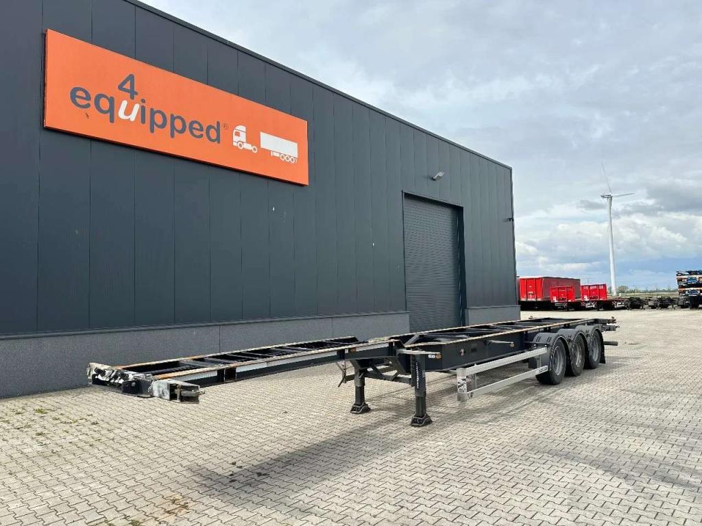 Lag 40FT/45FT HC, BPW+drum, empty weight: 4.120kg, NL-chassis, APK: 11/2024 Photo 1