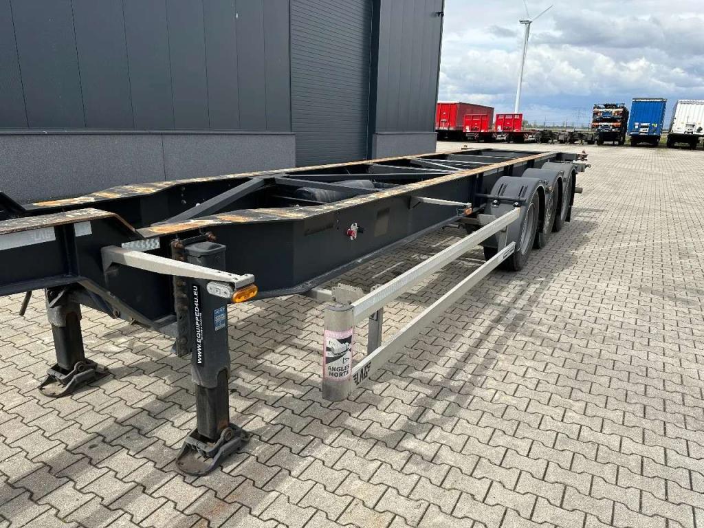 Lag 40FT/45FT HC, BPW+drum, empty weight: 4.120kg, NL-chassis, APK: 11/2024 Photo 14