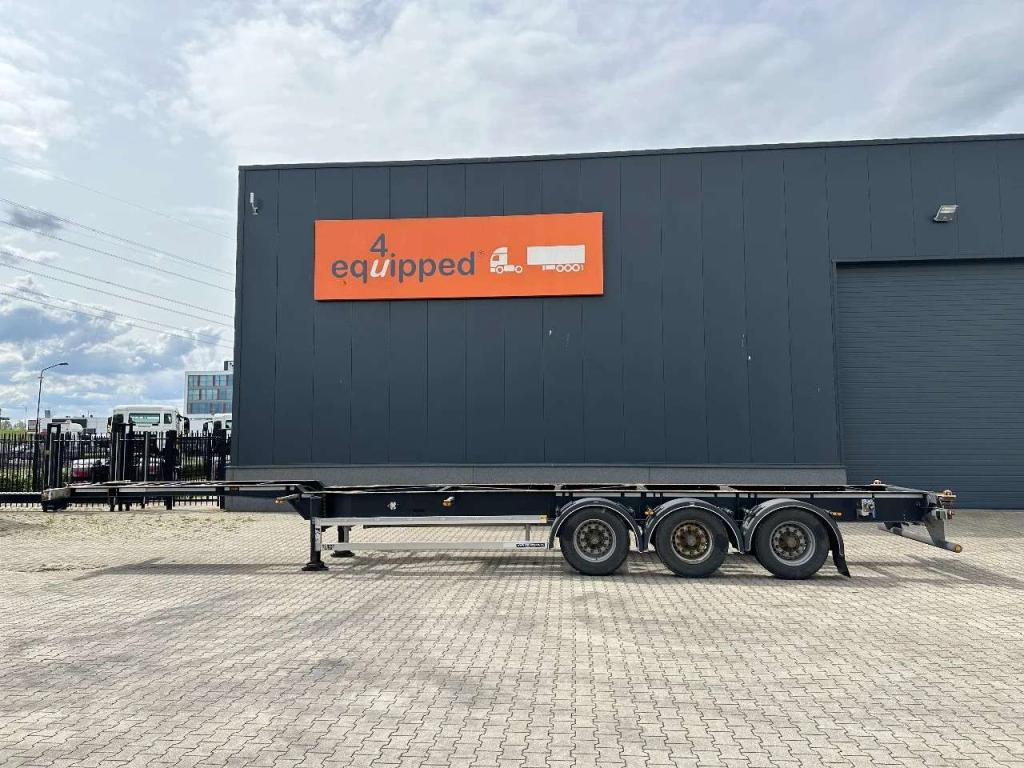 Lag 40FT/45FT HC, BPW+drum, empty weight: 4.120kg, NL-chassis, APK: 11/2024 Photo 2