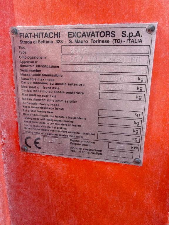 Fiat Hitachi w90 Photo 3