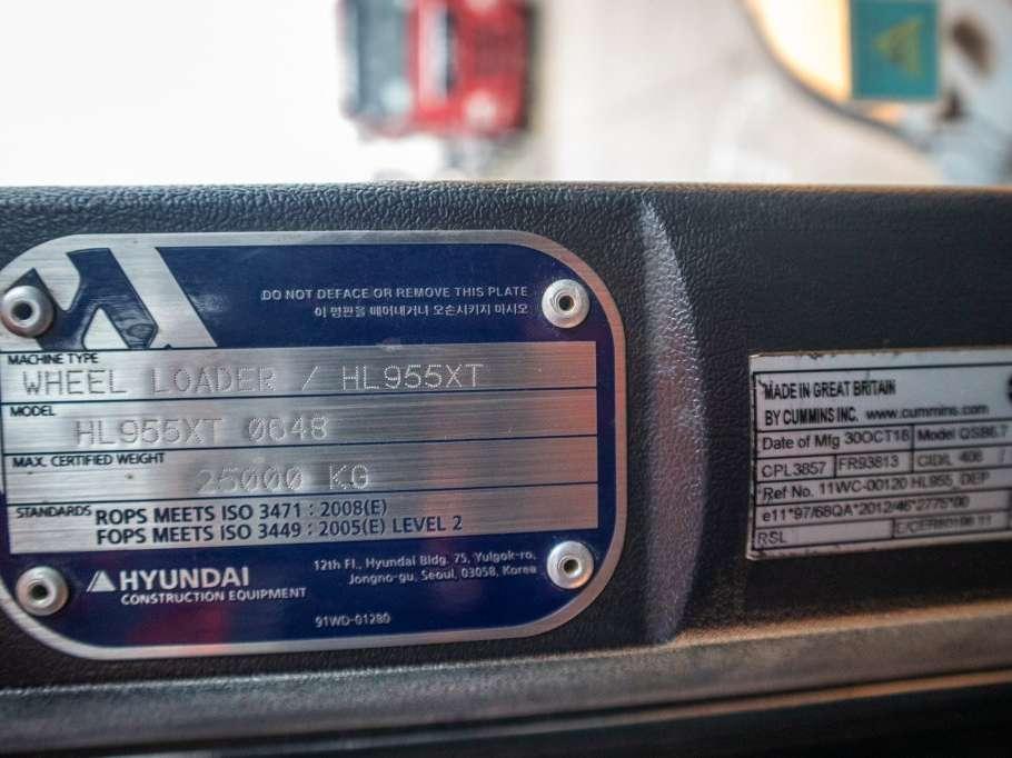 Hyundai HL955XT Photo 14