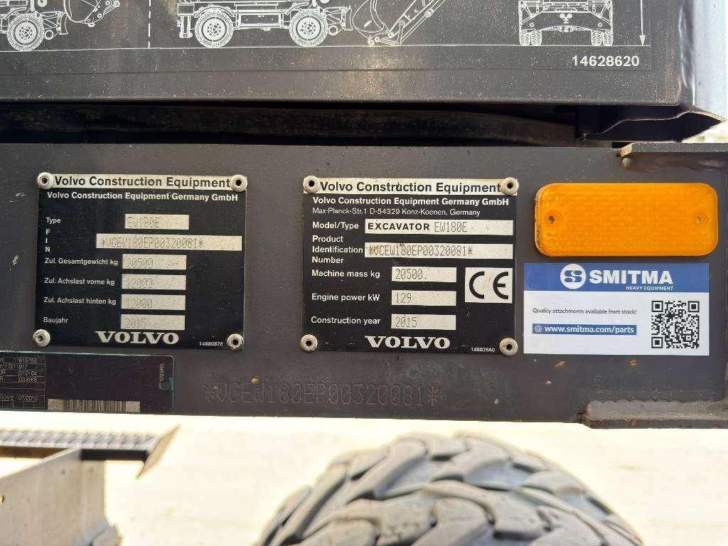Volvo EW180E Photo 8