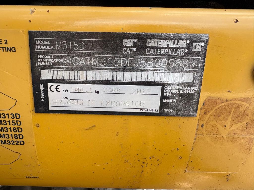 Caterpillar M315D Photo 15