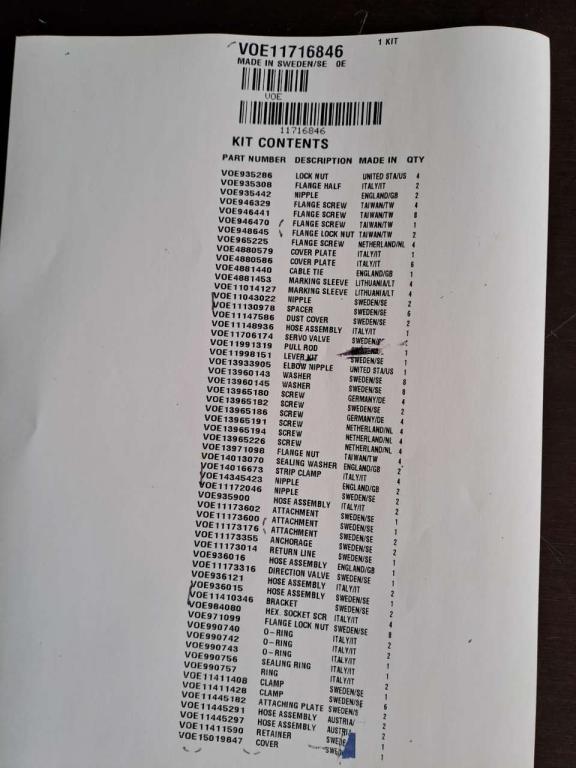 Volvo cod. VOE11716846 Photo 1