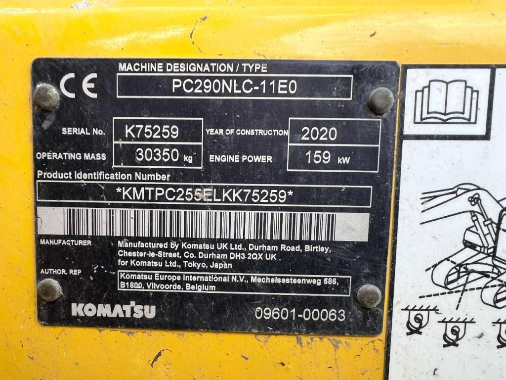 Komatsu PC290NLC-11E0 Photo 2