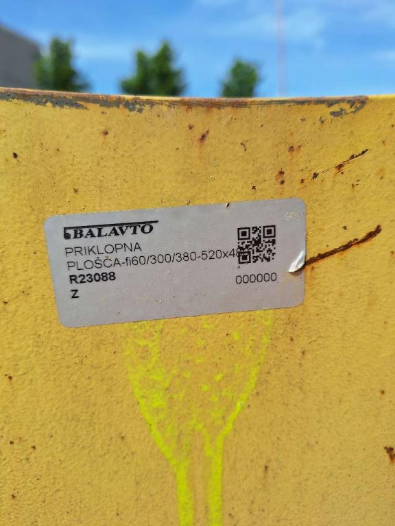 pin-on for 12-15 ton excavators Attachment plate Photo 10